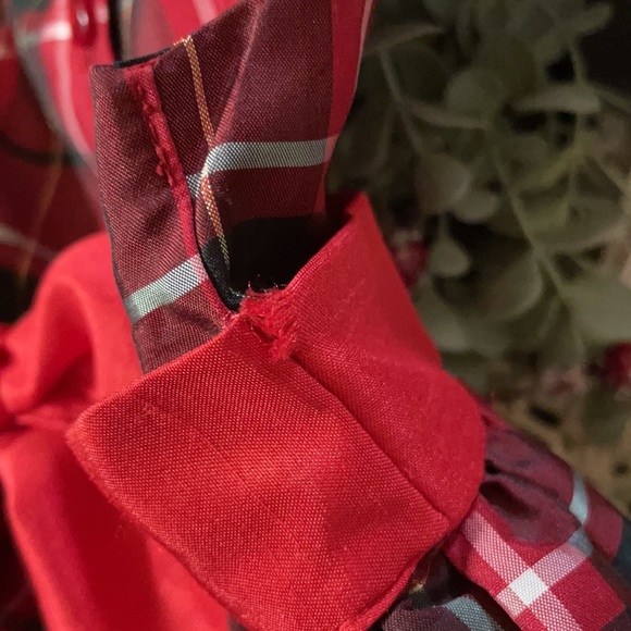 Blueberi Boulevard Plaid 🎄Holiday Dress Sz 6 - Picture 9 of 11